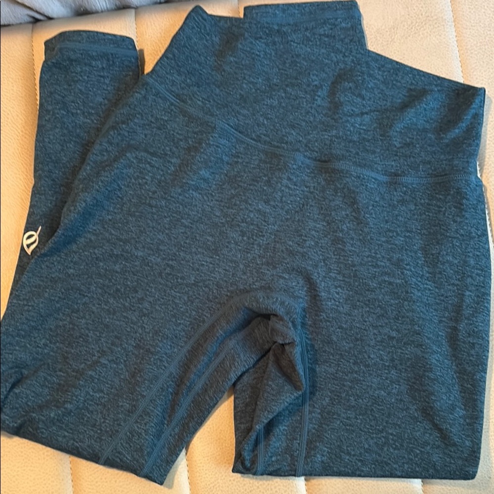 P’tula Bare Legging 23” Sz Medium Emerald Green Heather